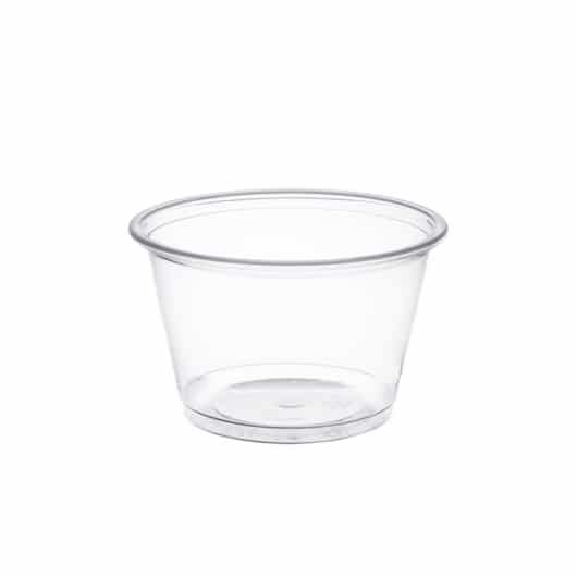 Portion Cup 4 oz Clear Plastic