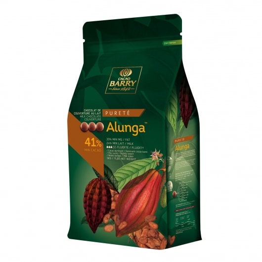 Cacao Barry Alunga 41% Milk Chocolate Pistoles