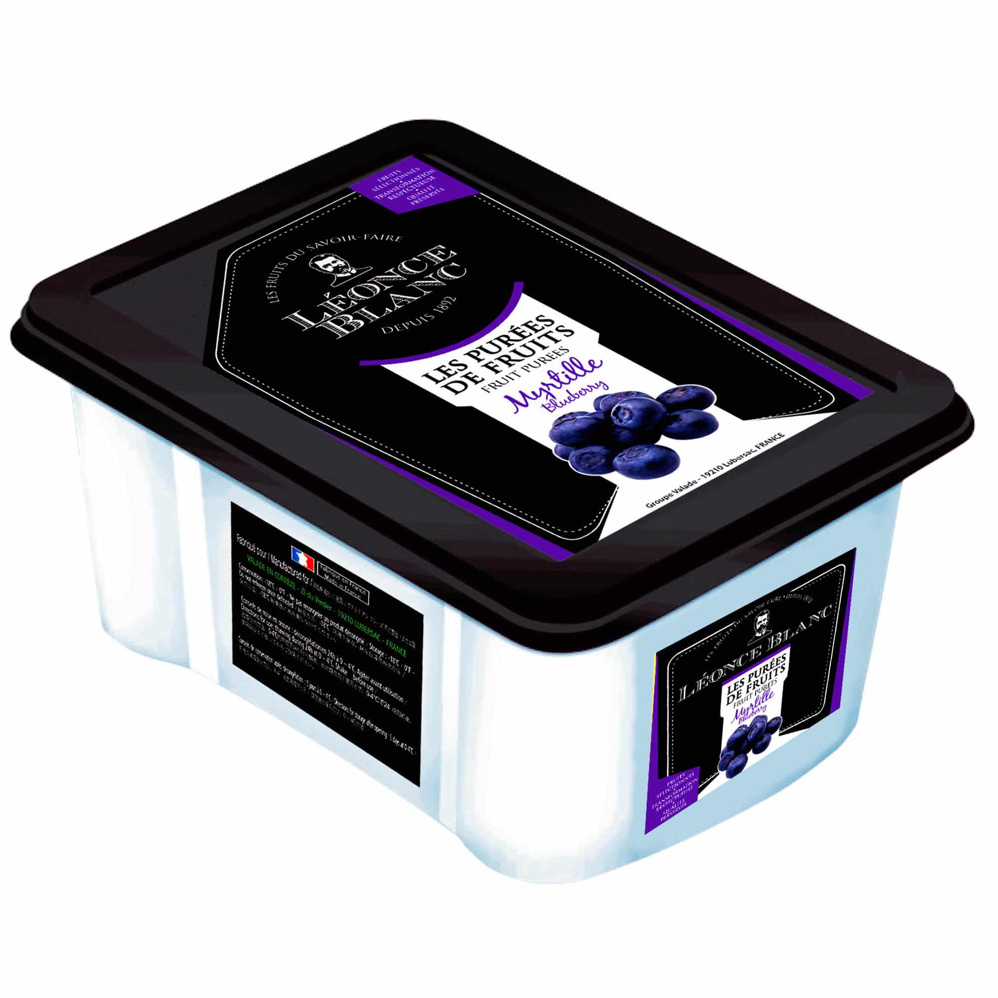 Blueberry Frozen Puree by Leonce Blanc Food Related