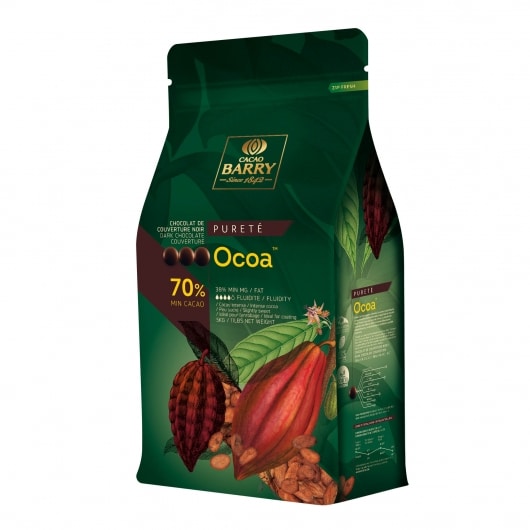 Cacao Barry Ocoa 70% Dark Chocolate Pistoles