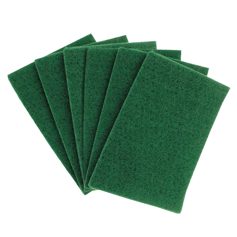 Flat Green Scouring Pads Food Related