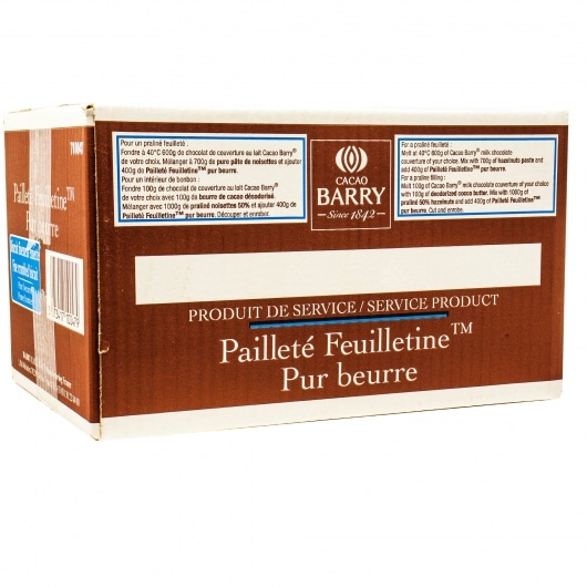 Cacao Barry Paillete Feuilletine Fine Crumbled Biscuit