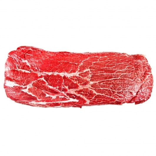 Black Angus Beef Flat Iron Portions 100% Grass Fed Frozen