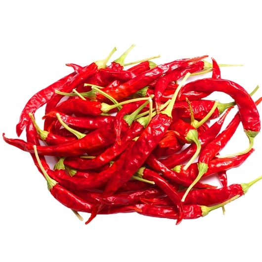 Whole Dried de Arbol Peppers