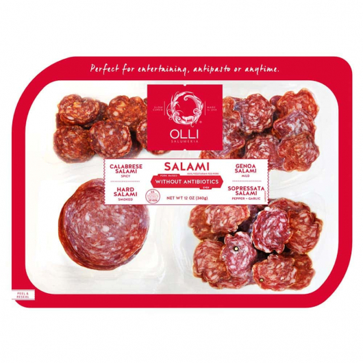 Antipasto with Genoa, Napoli, Toscano, & Calabrese Salami