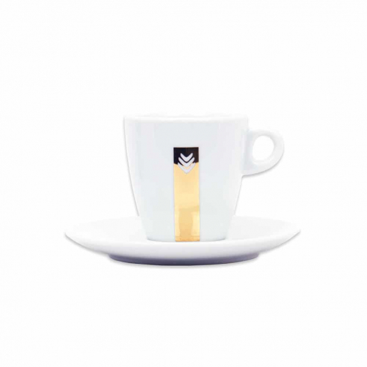 Ceramic Drip Coffee Cup & Saucer