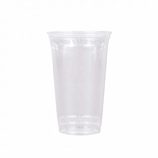 Compostable Clear 20 oz Plastic Cold Cup