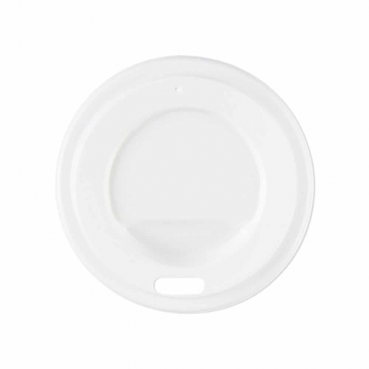 White Hot Paper Cup Lid 8 oz