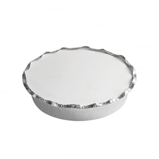 Round Foil Take-Out Pan with Board Lid 8"