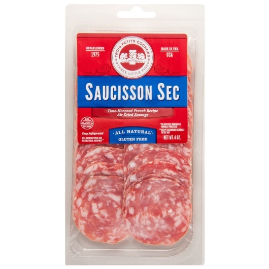 Saucisson Sec Salami Sliced