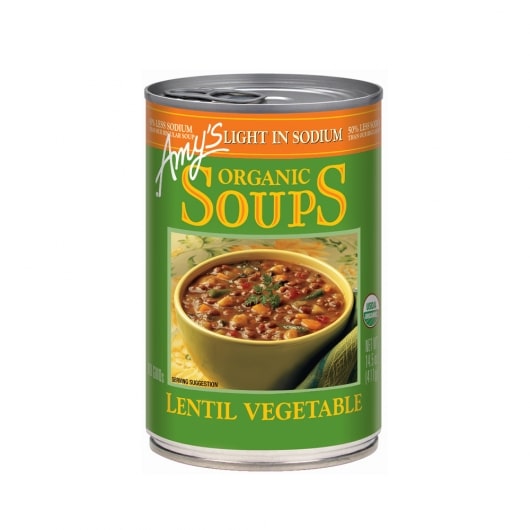 Amy's Kitchen Organic Lentil Vegetable Soup - Light Sodium