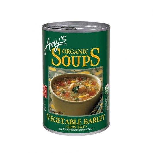 Amy's Kitchen Organic Vegetable Barley Soup - Low Fat