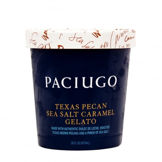 Texas Pecan Sea Salt Caramel Gelato by Paciugo