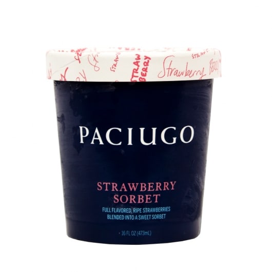 Strawberry Sorbet by Paciugo