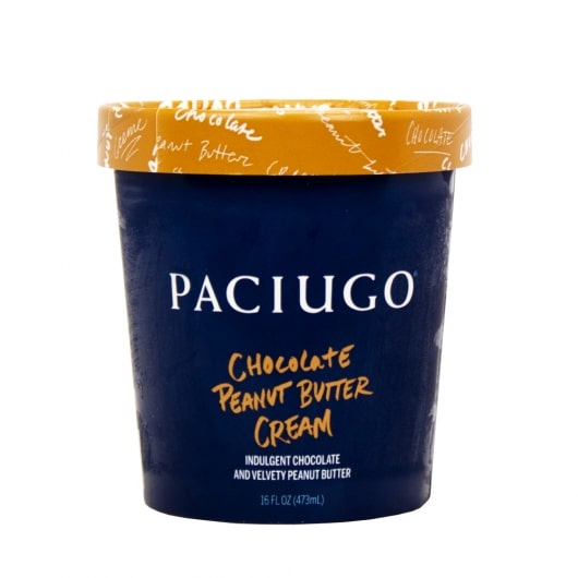 Chocolate Peanut Butter Cream Gelato by Paciugo