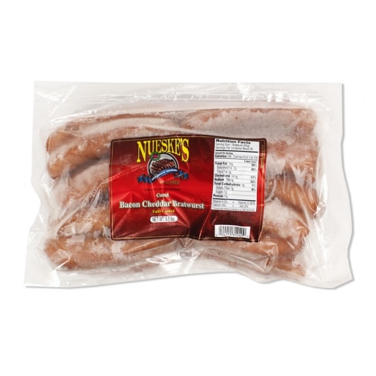 Bratwurst Applewood Smoked with Bacon and Cheddar Frozen
