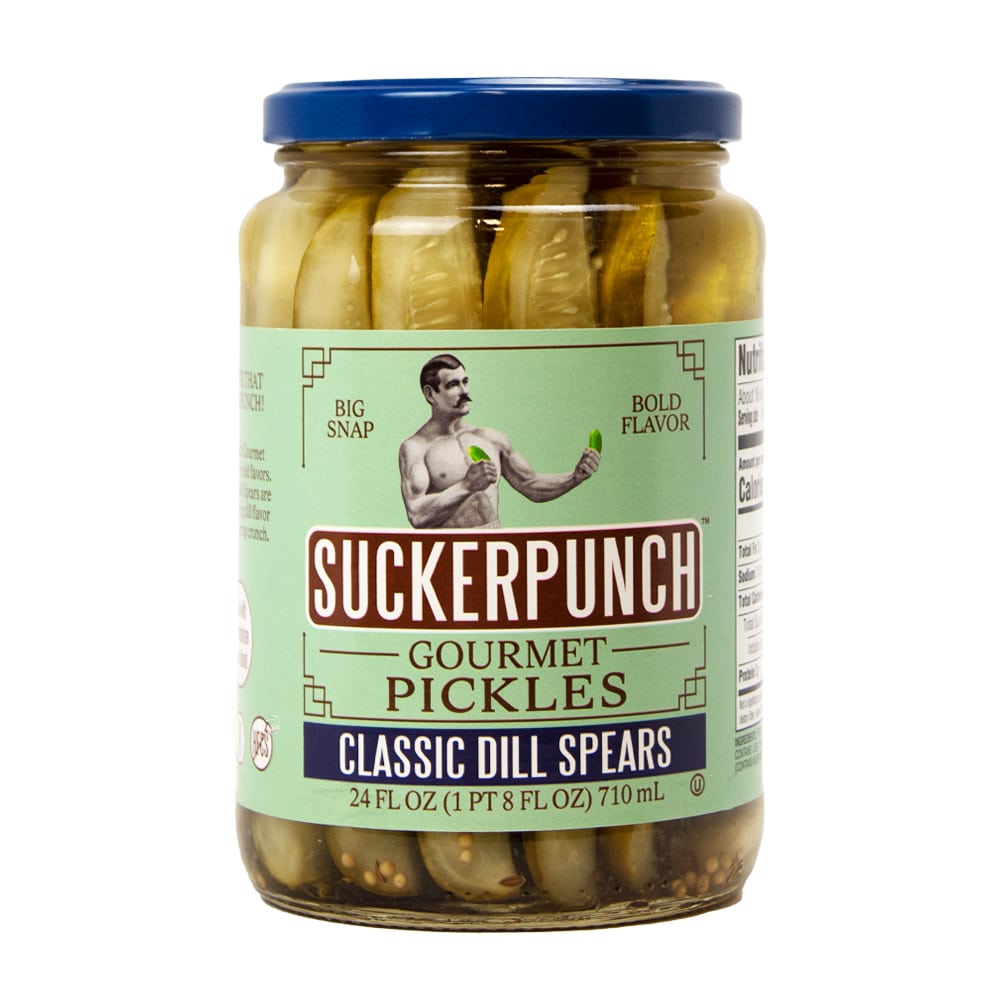 Classic Dill Pickle Spears by Sucker Punch Food Related