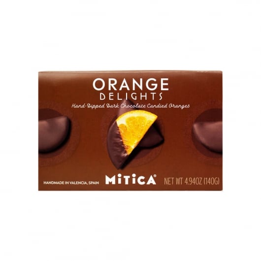 Orange Delights Chocolate Covered Candied Oranges by Mitica