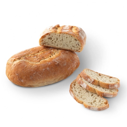 Unsliced European Bread Loaf