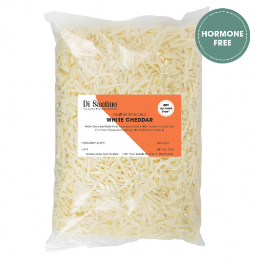 White Cheddar Feather Shredded Hormone Free