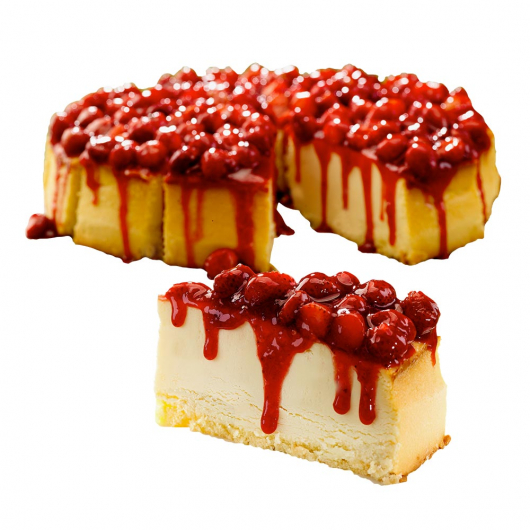 Cheesecake Alle Fragole NY Style Cheesecake with Strawberries