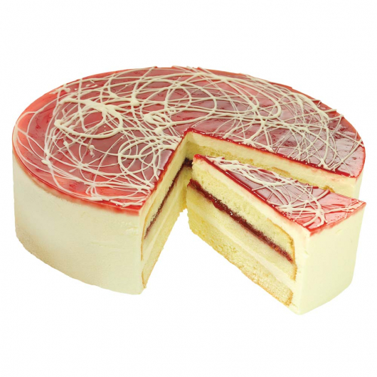 Limoncello Raspberry Cake