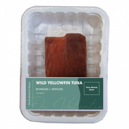 Retail Packed Yellowfin Tuna Saku 6-7 oz