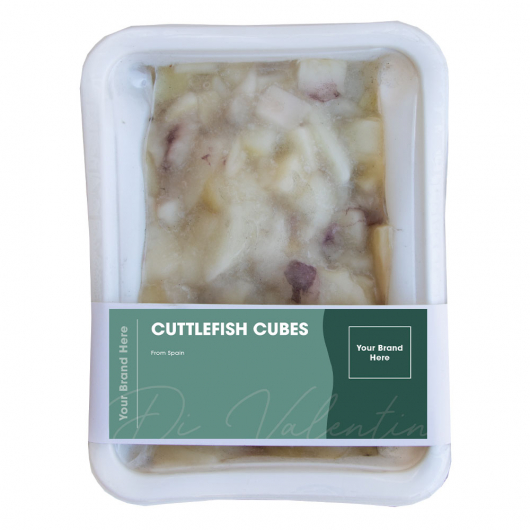 Retail Packed Cuttlefish Cubes