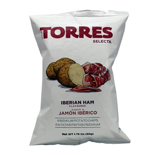 Potato Chips flavored with Iberian Ham