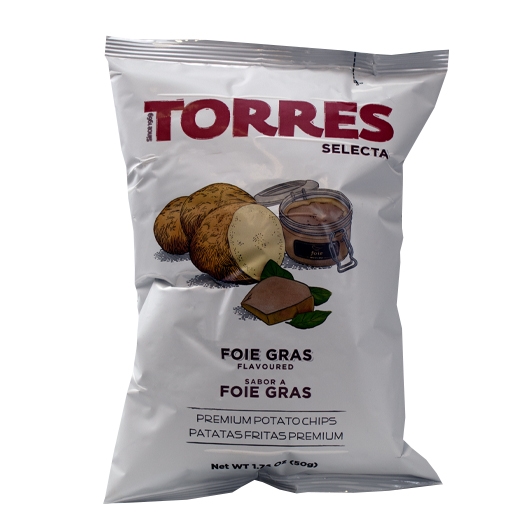 Potato Chips flavored with Foie Gras