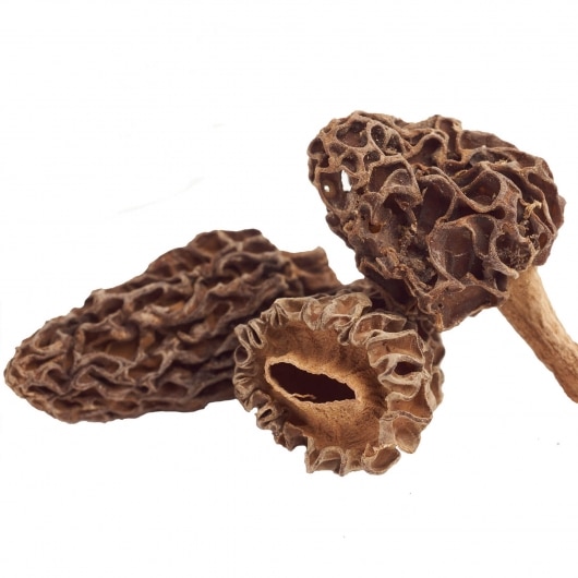 Dried Morel Mushrooms - Grade A Stemless