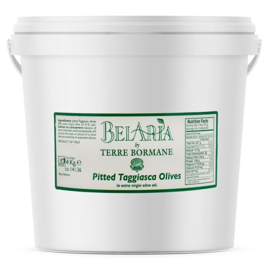 Taggiasca Black Olives in Extra Virgin Olive Oil - no Pits