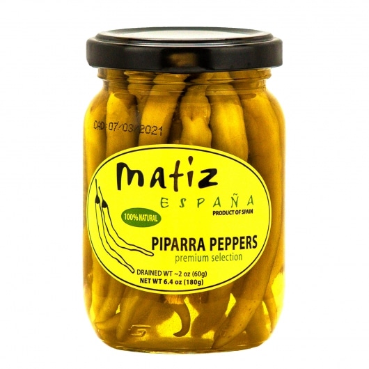 Yellow Piparra Peppers in Brine
