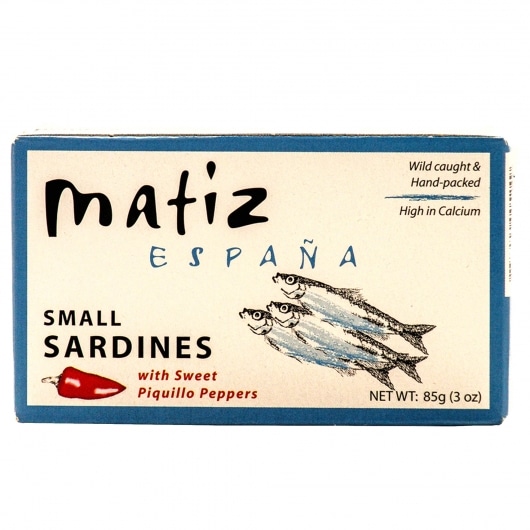 Whole Sardines in Olive Oil with Piquillo Peppers