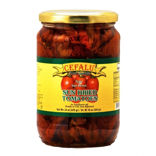 Sun Dried Tomatoes in Oil by Cefalu